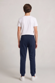 Pantalón Buzo Bipack Niño Pitillo Negro