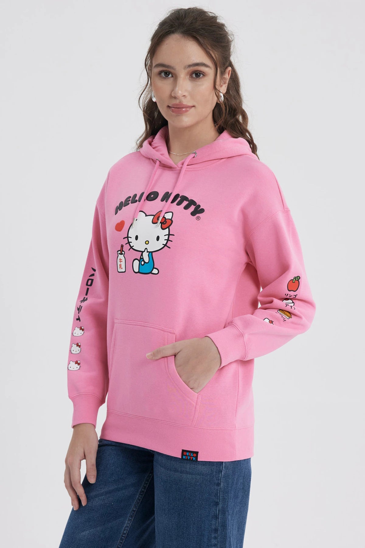 Polerón Mujer Hello Kitty Rosado
