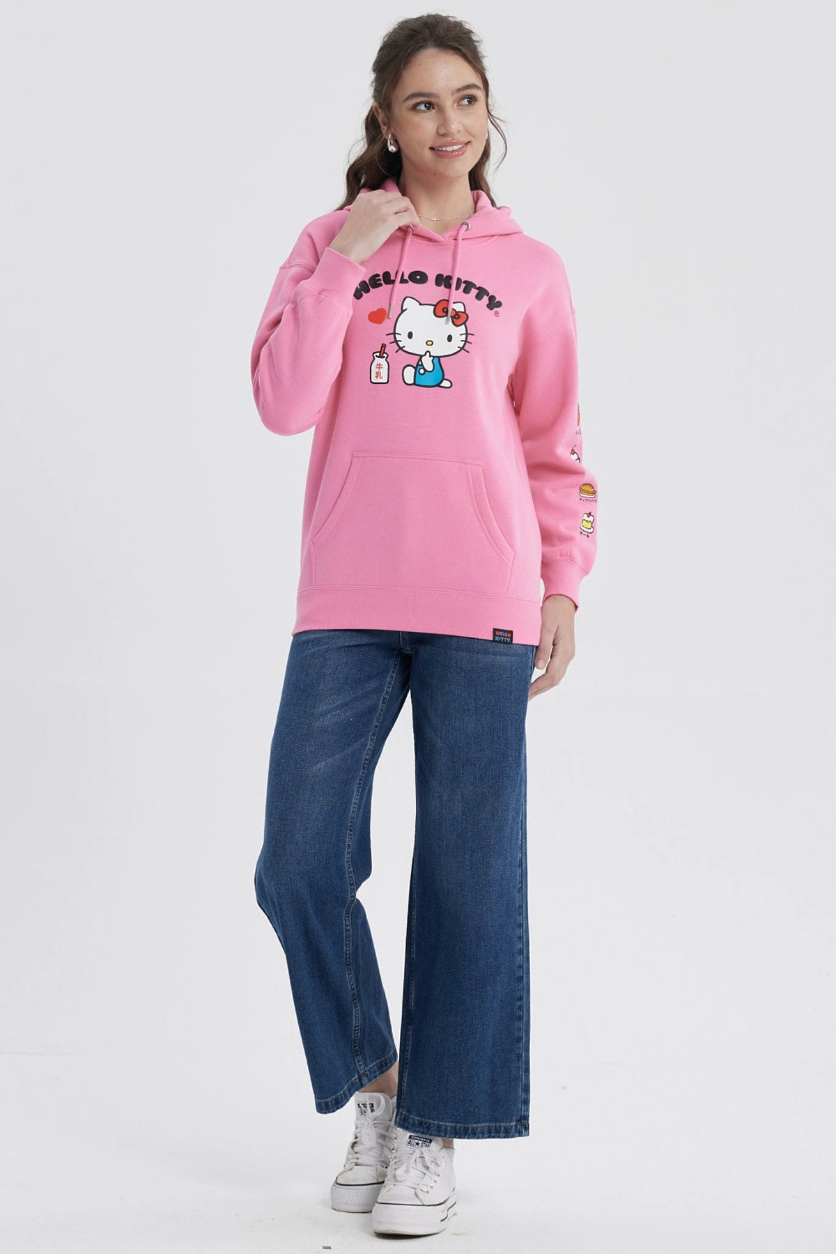 Polerón Mujer Hello Kitty Rosado