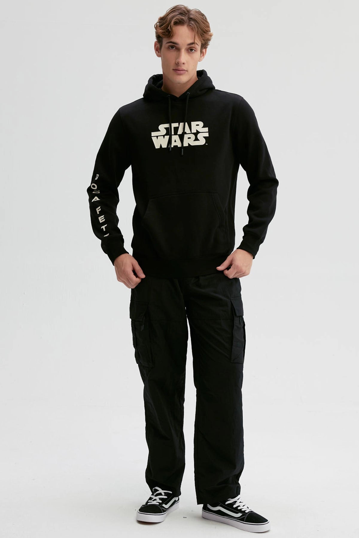 Polerón Hombre Star Wars Negro