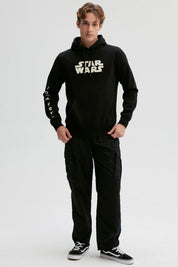 Polerón Hombre Star Wars Negro