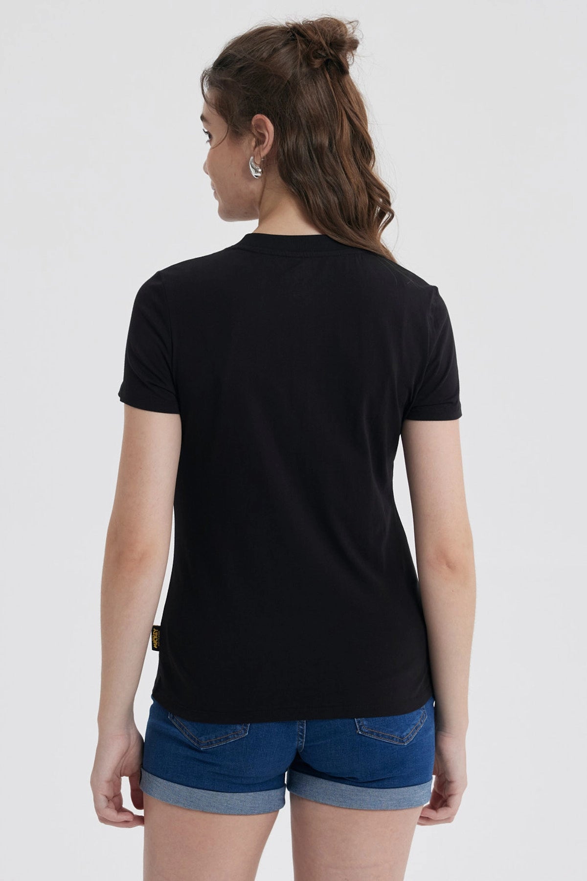 Polera Mujer Mickey Negro