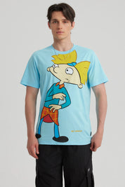 Polera Hombre Hey Arnold Celeste