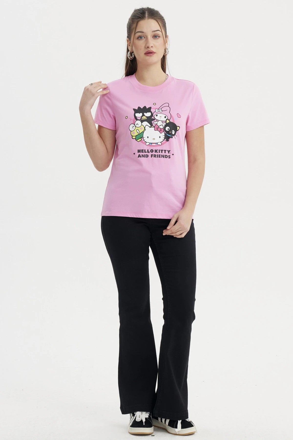 Polera Mujer Slim Fit Rosado