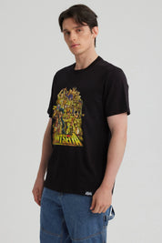 Polera Hombre Caballero Negro