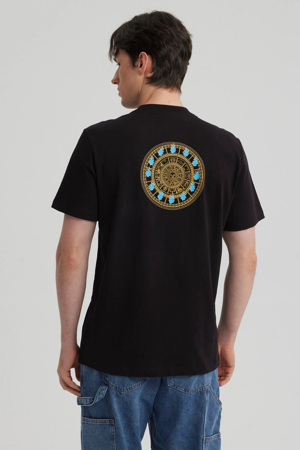 Polera Hombre Caballero Negro