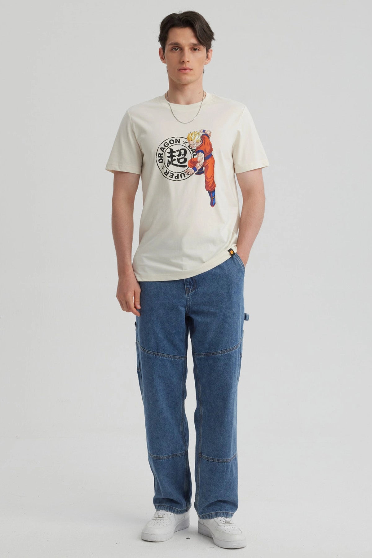 Polera Hombre Dragon Beige