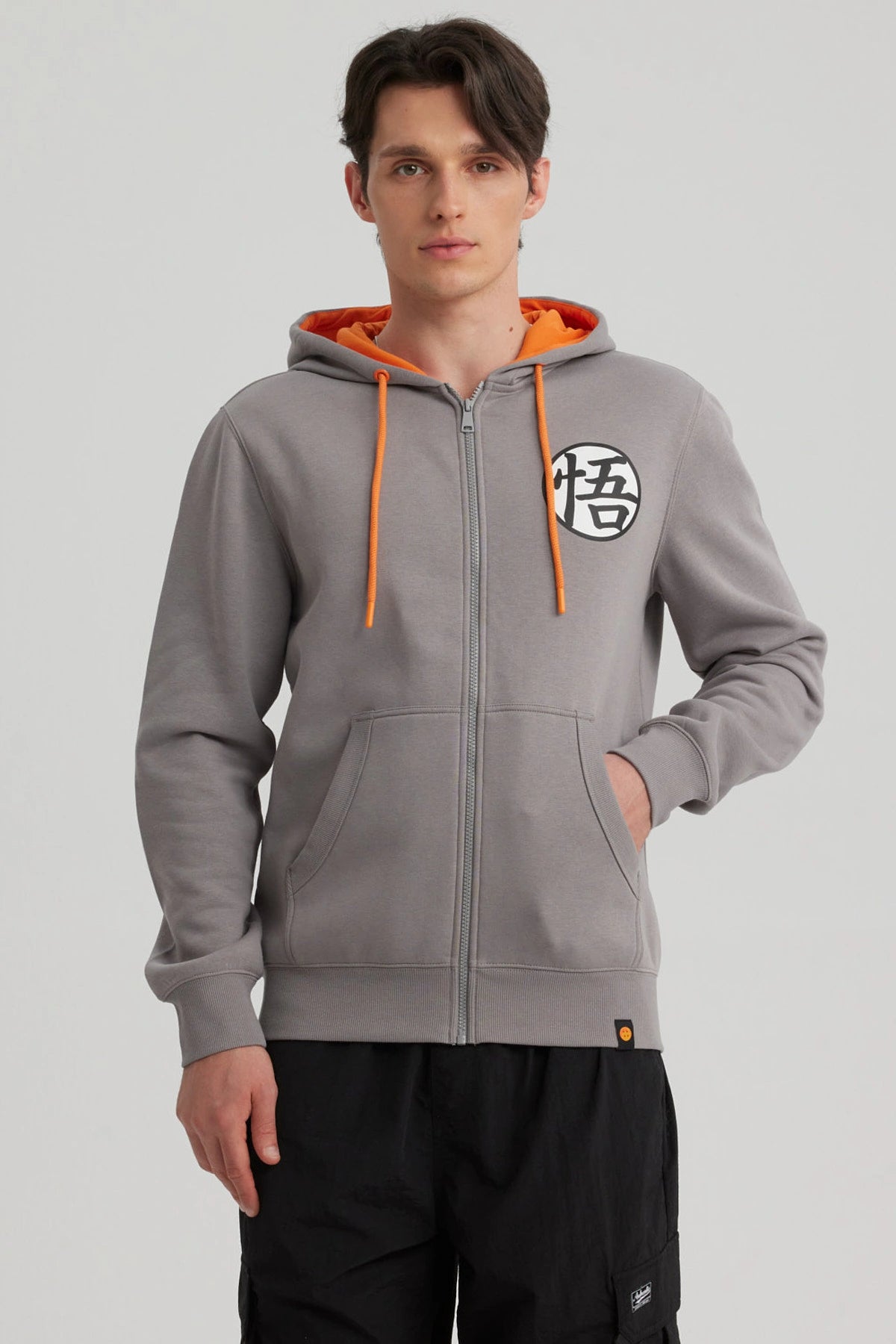 Polerón Hombre Dragon Gris