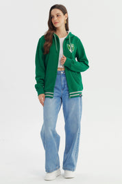 Polerón Mujer Slyther Verde