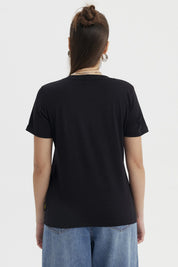 Polera Mujer Slim Negro