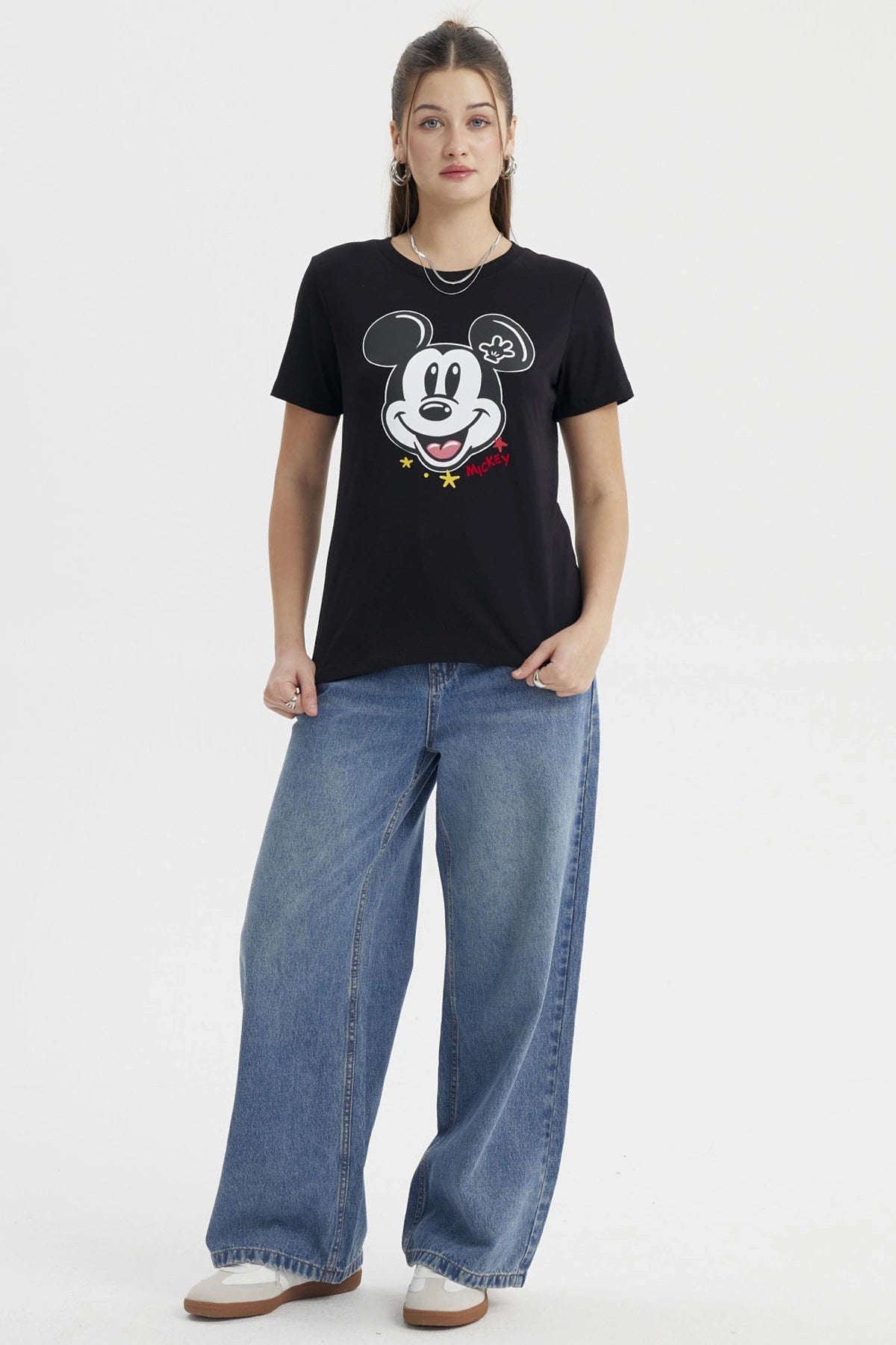 Polera Mujer Slim Negro
