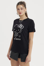 Polera Mujer Slim Negro