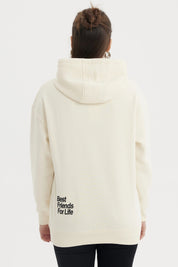 Polerón Mujer Mickey Beige