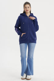 Polerón Mujer Regular Azul Marino