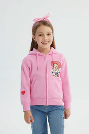 Polerón Niña Toy Story Rosado