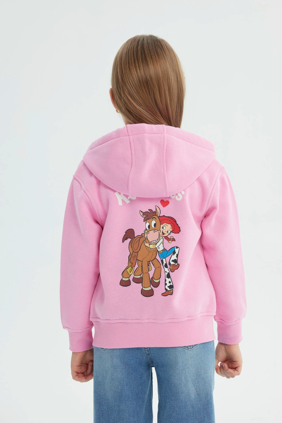 Polerón Niña Toy Story Rosado