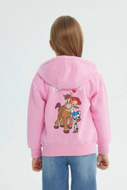 Polerón Niña Toy Story Rosado