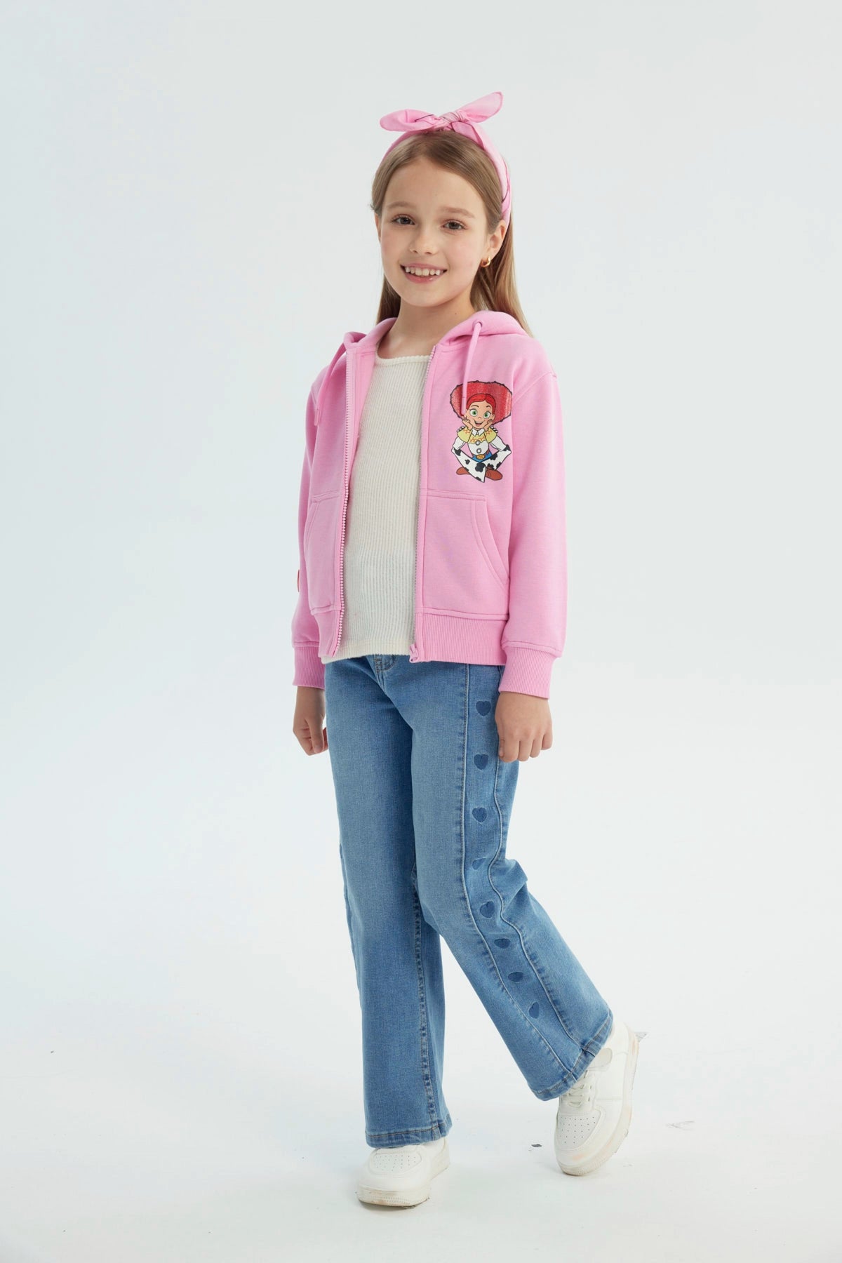 Polerón Niña Toy Story Rosado