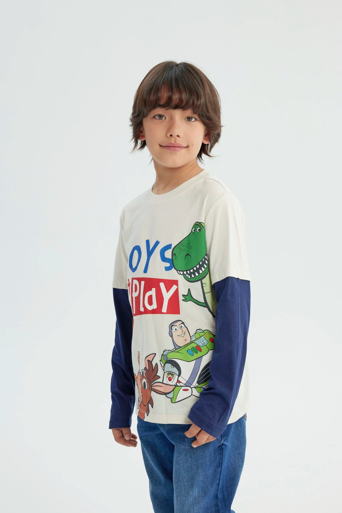 Polera Niño Toy Story Beige