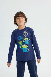 Polera Niño Toy Story Azul Marino