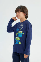 Polera Niño Toy Story Azul Marino
