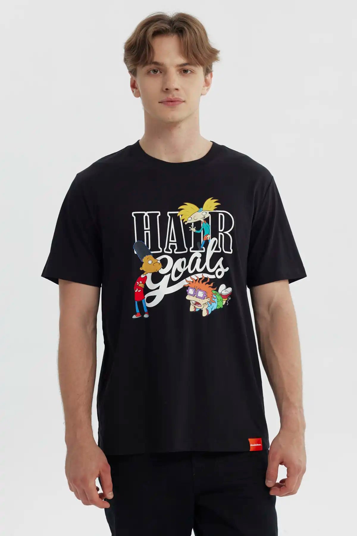Polera Hombre Nick Negro