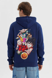 Polerón Hombre Dragon Ball Azul Marino