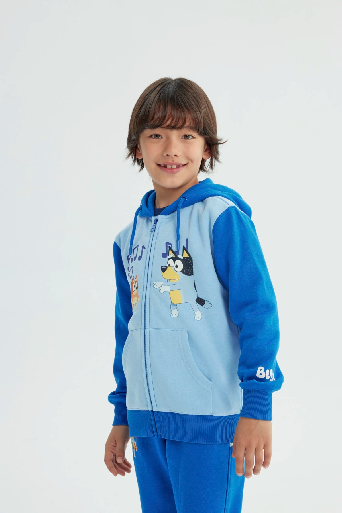 Polerón Niño Bluey Celeste