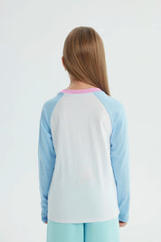 Polera Niña Lilo And Stich Crudo