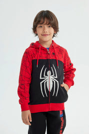 Polerón Niño Spiderman Rojo