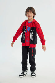 Polerón Niño Spiderman Rojo