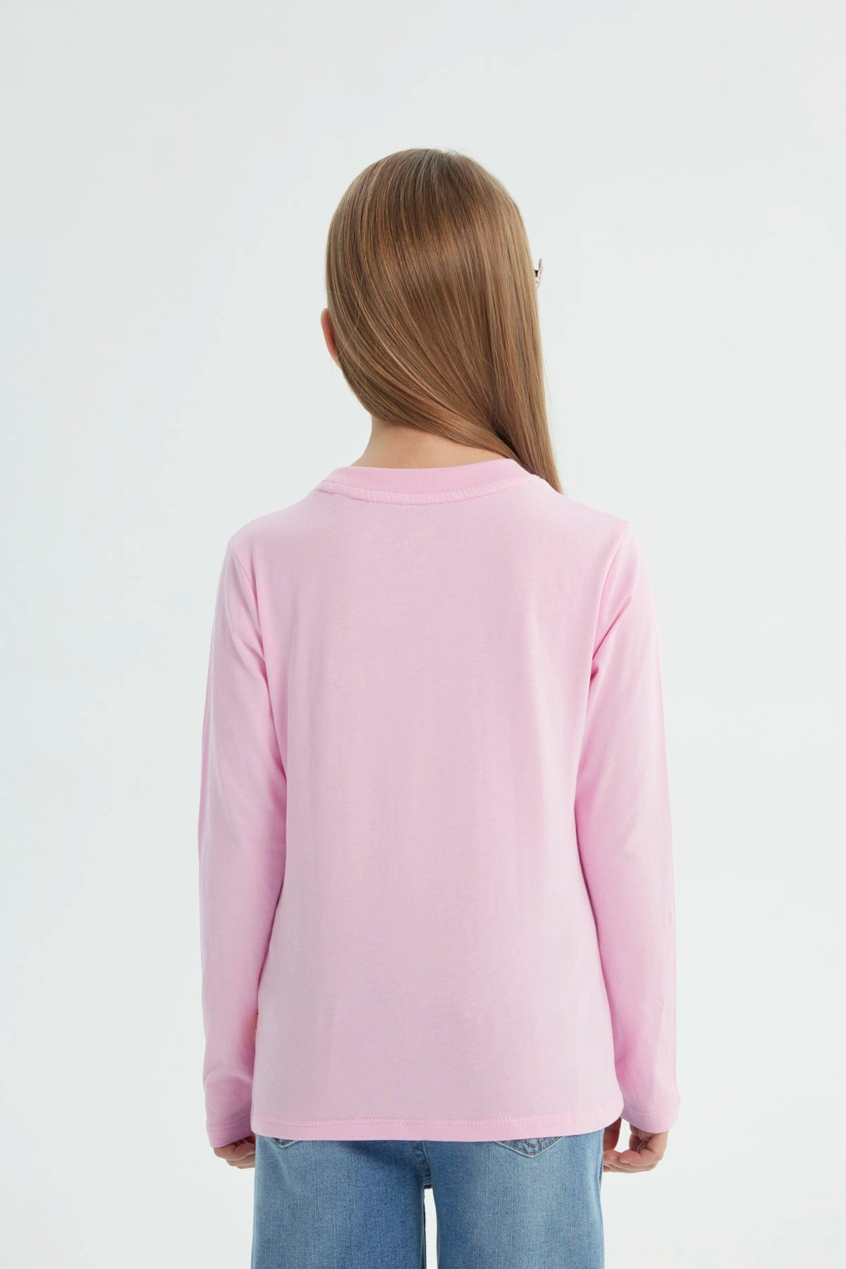 Polera Niña Rey León Rosado