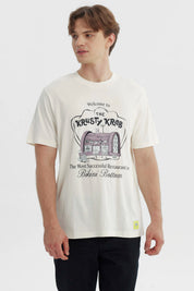 Polera Hombre Bob Esponja Beige