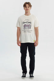 Polera Hombre Bob Esponja Beige