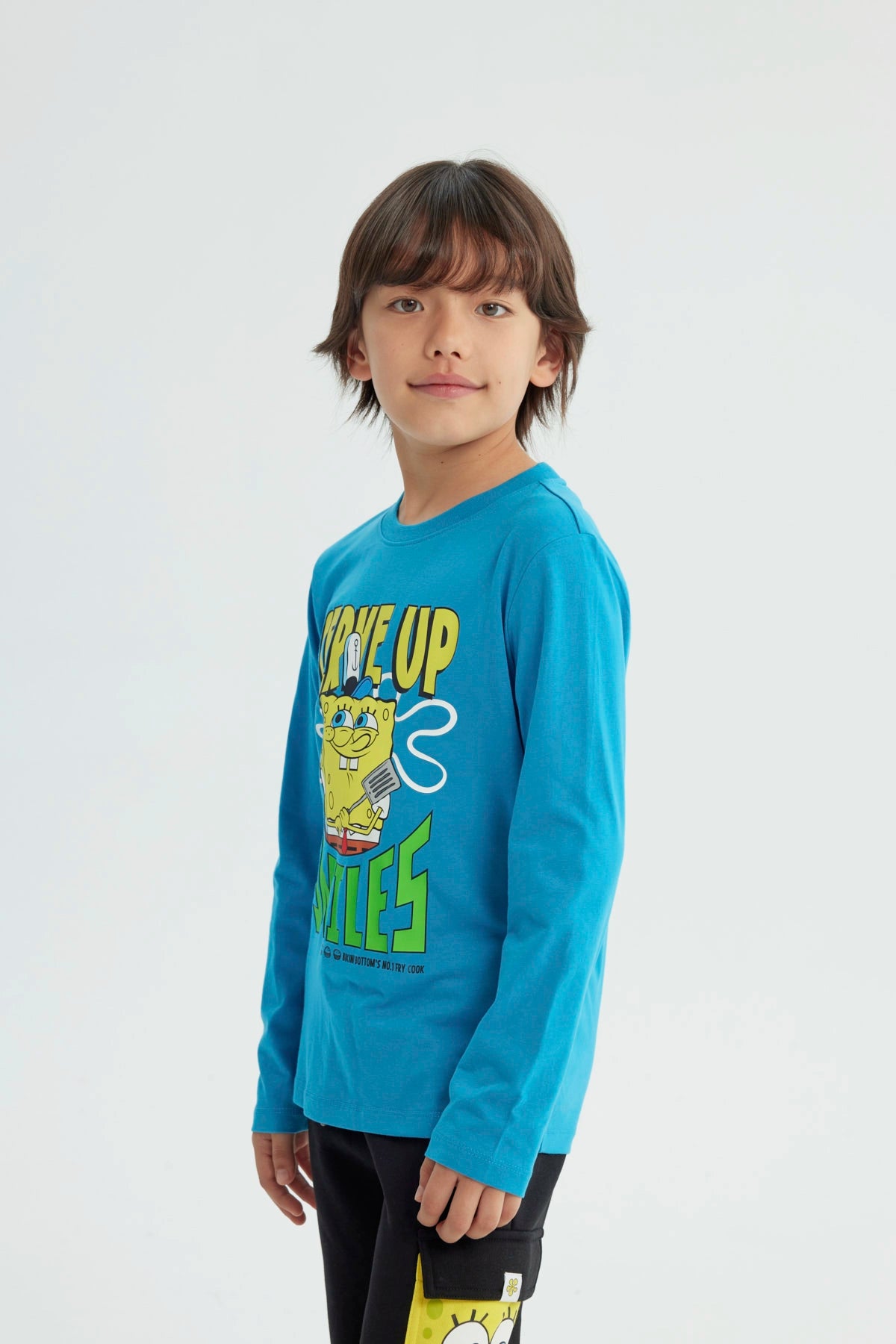 Polera Niño Bob Esponja Verde