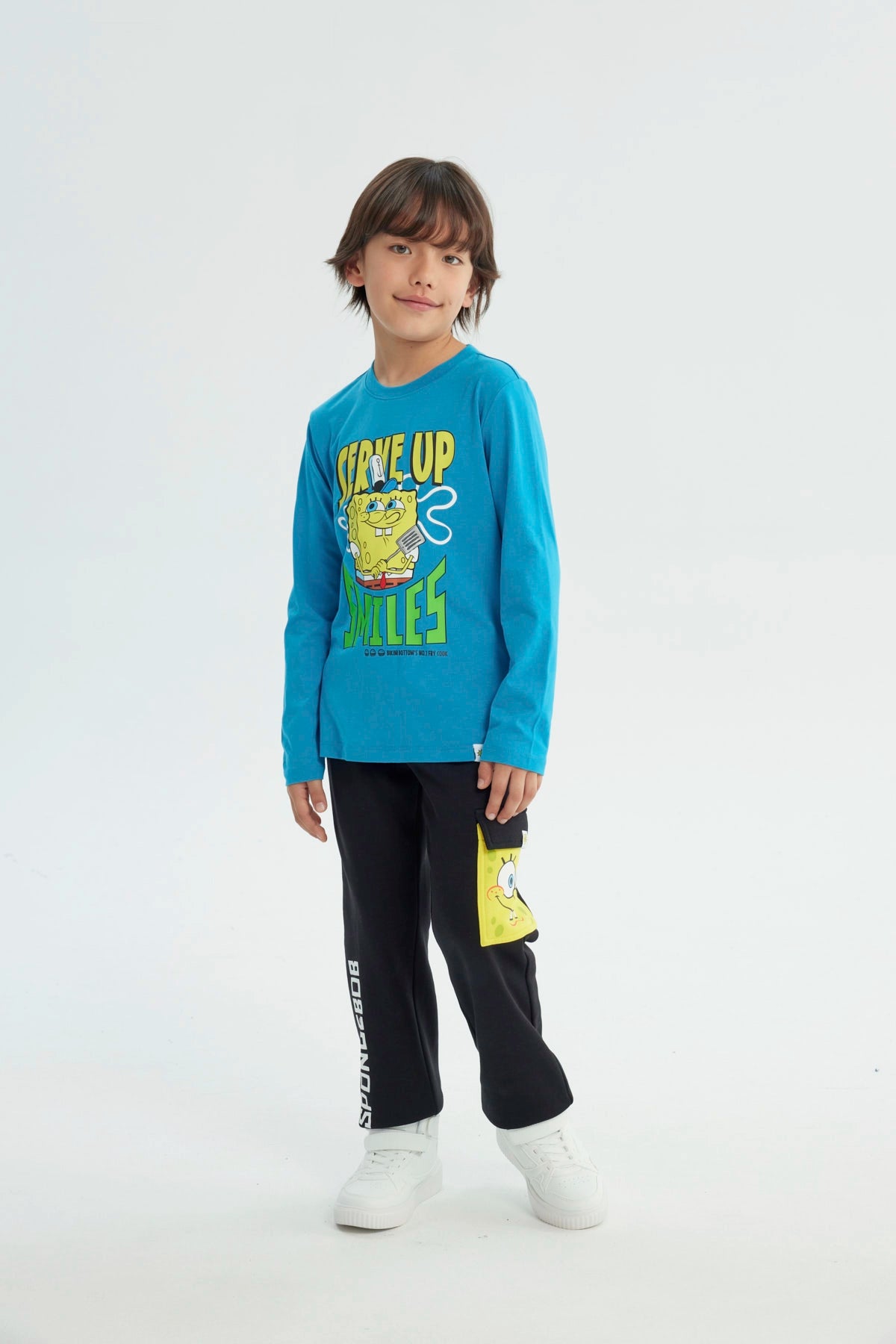 Polera Niño Bob Esponja Verde