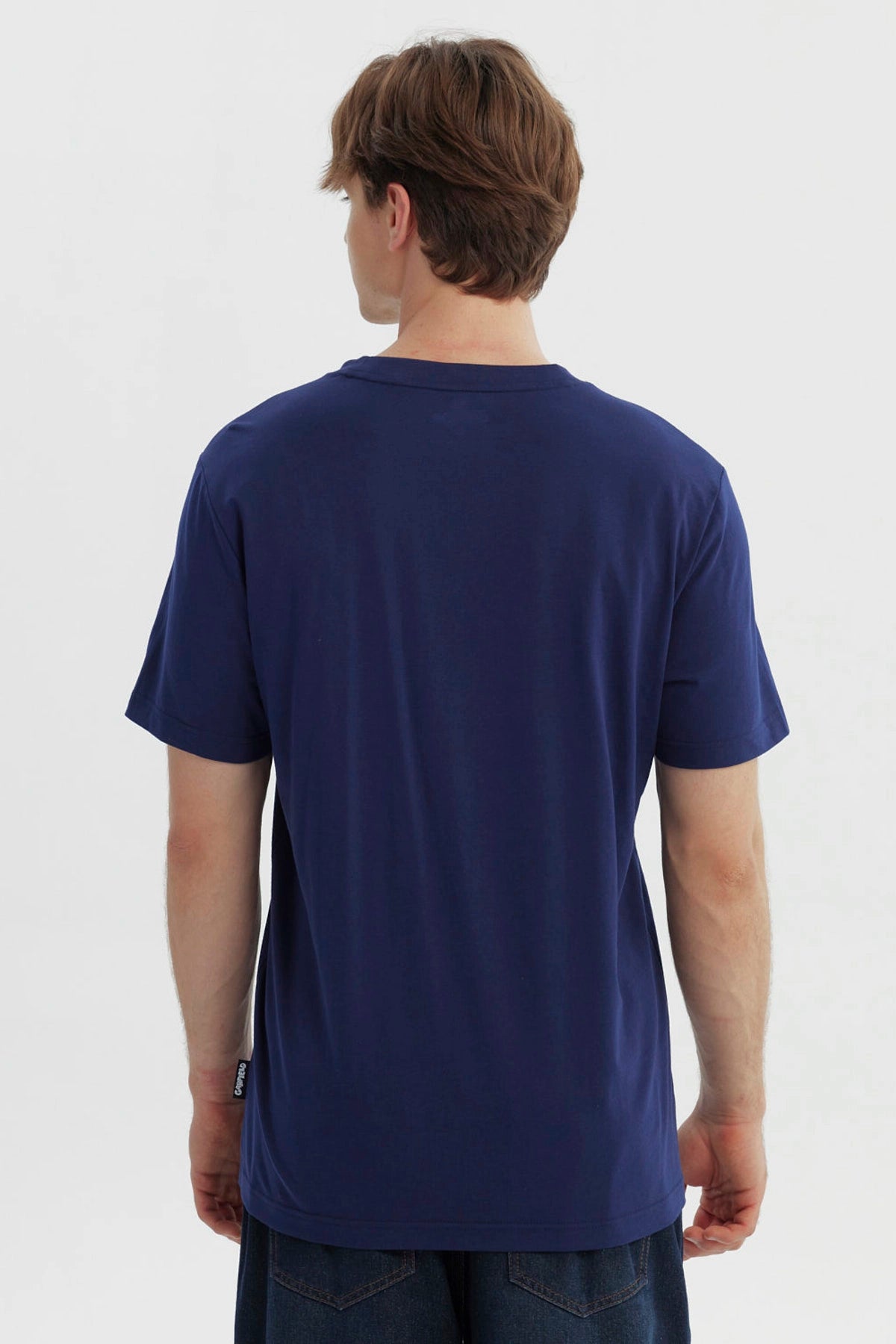 Polera Hombre Garfield Azul Marino