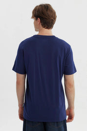 Polera Hombre Garfield Azul Marino