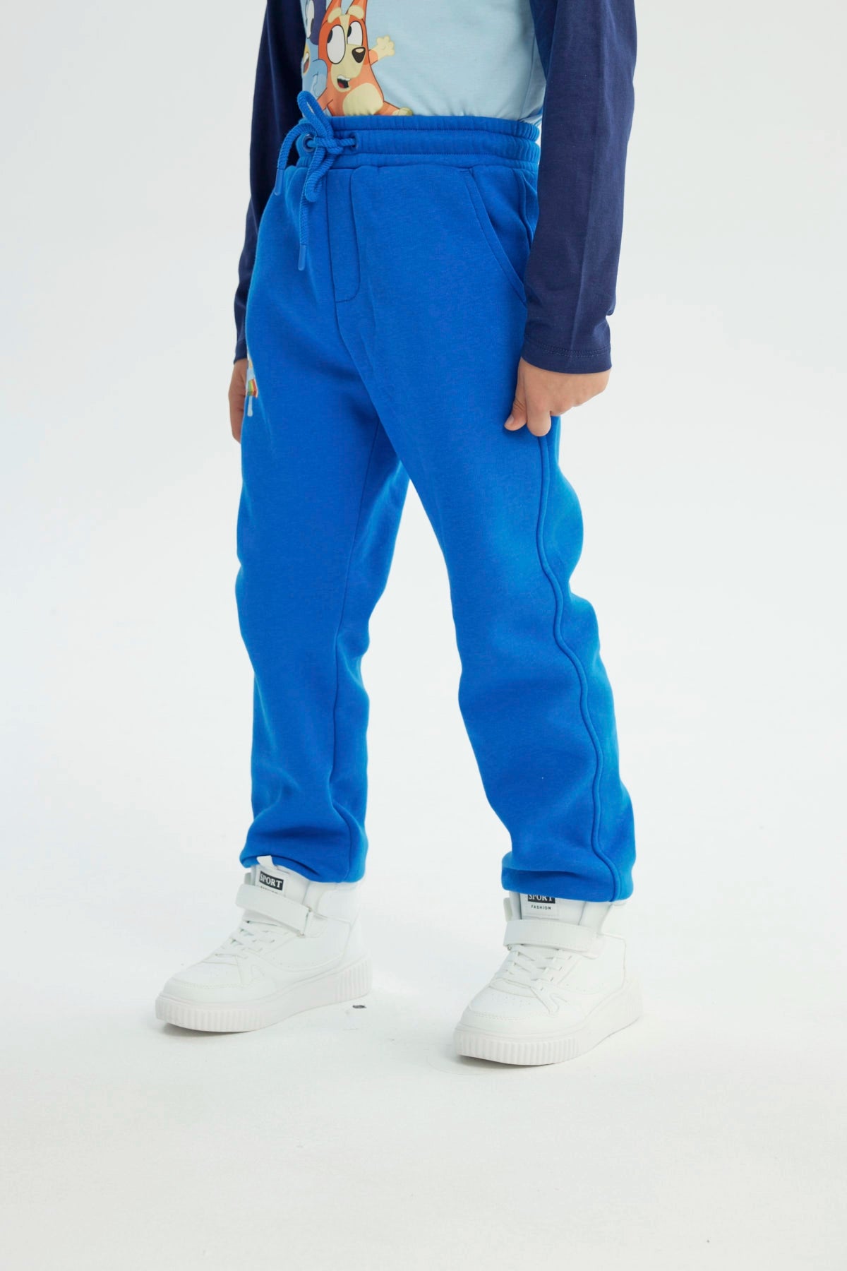 Pantalón Buzo Niño Bluey Azul