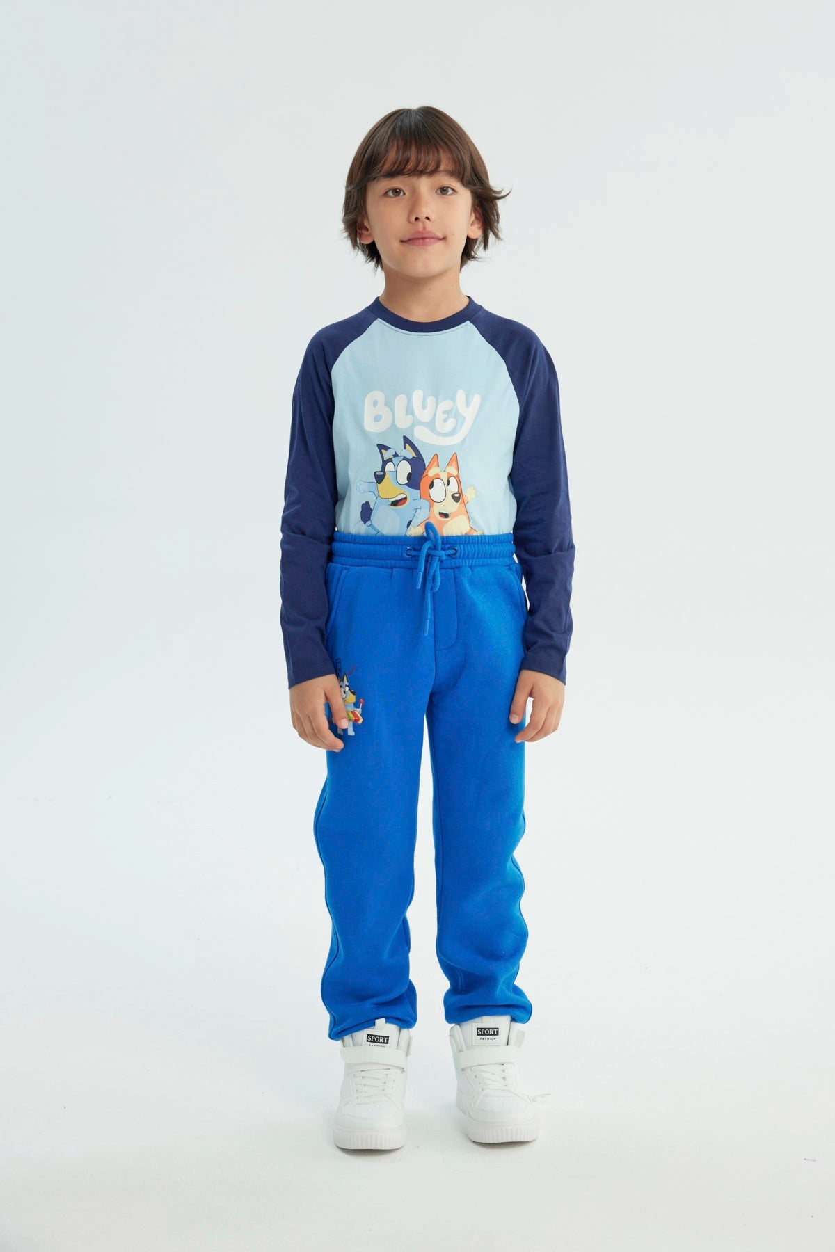 Pantalón Buzo Niño Bluey Azul
