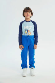 Pantalón Buzo Niño Bluey Azul