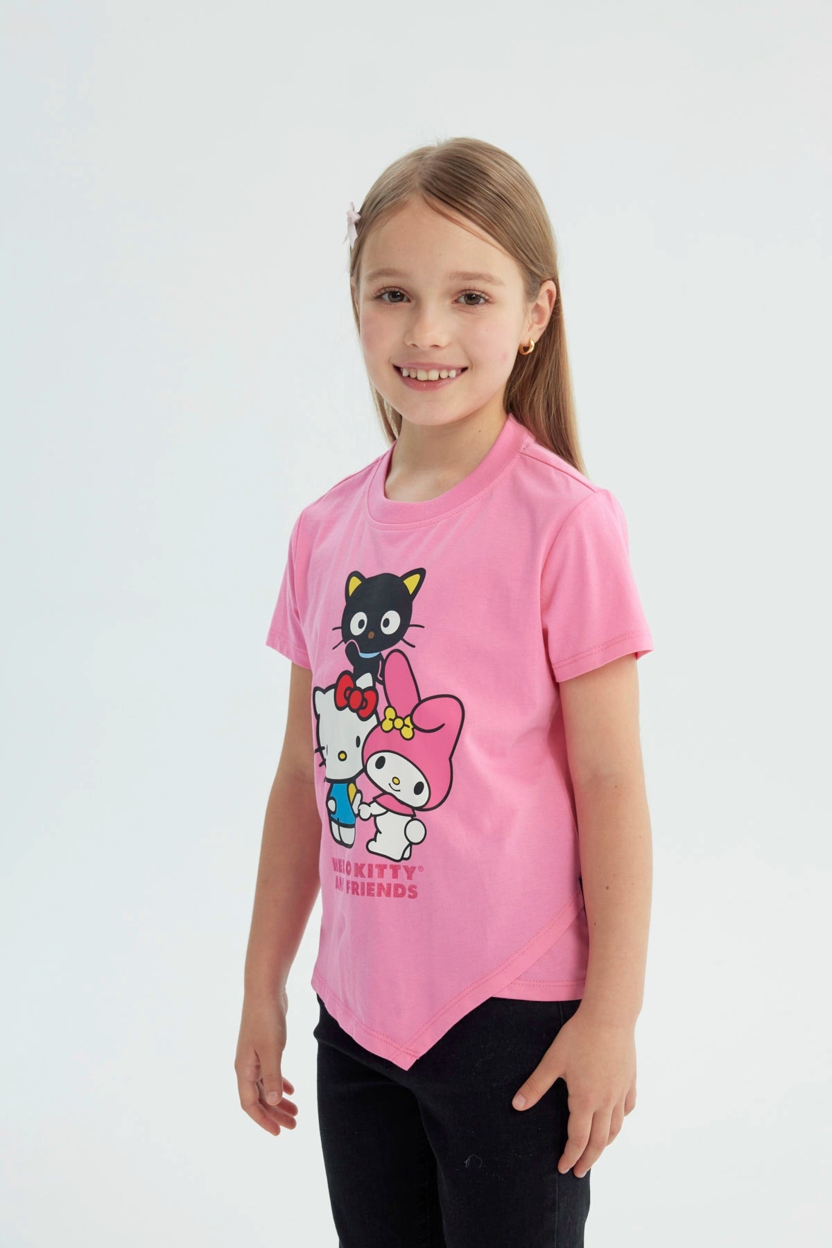 Polera Niña Hello Kitty Rosado