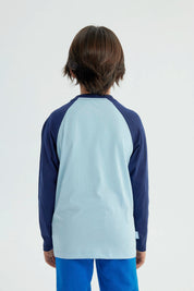 Polera Niño Bluey Celeste