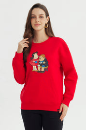 Polerón Mujer Pequeña Lulu Rojo