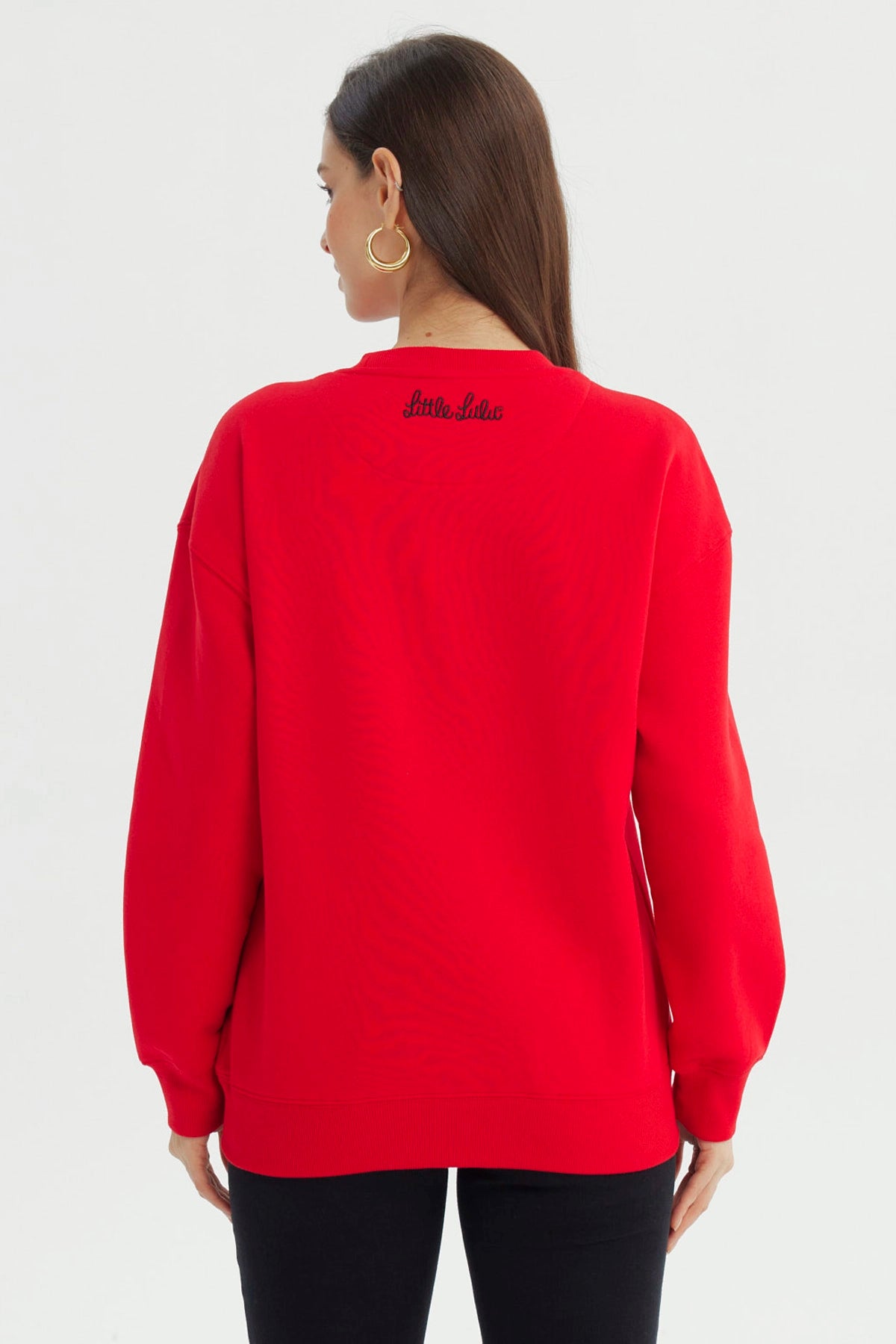 Polerón Mujer Pequeña Lulu Rojo