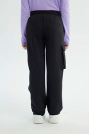 Pantalón Buzo Niña Kuromi Negro