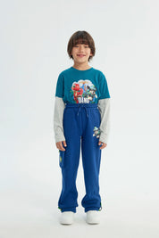 Pantalón Buzo Niño Paw Patrol Azul Marino Oscuro