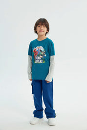 Polera Niño Paw Patrol Verde