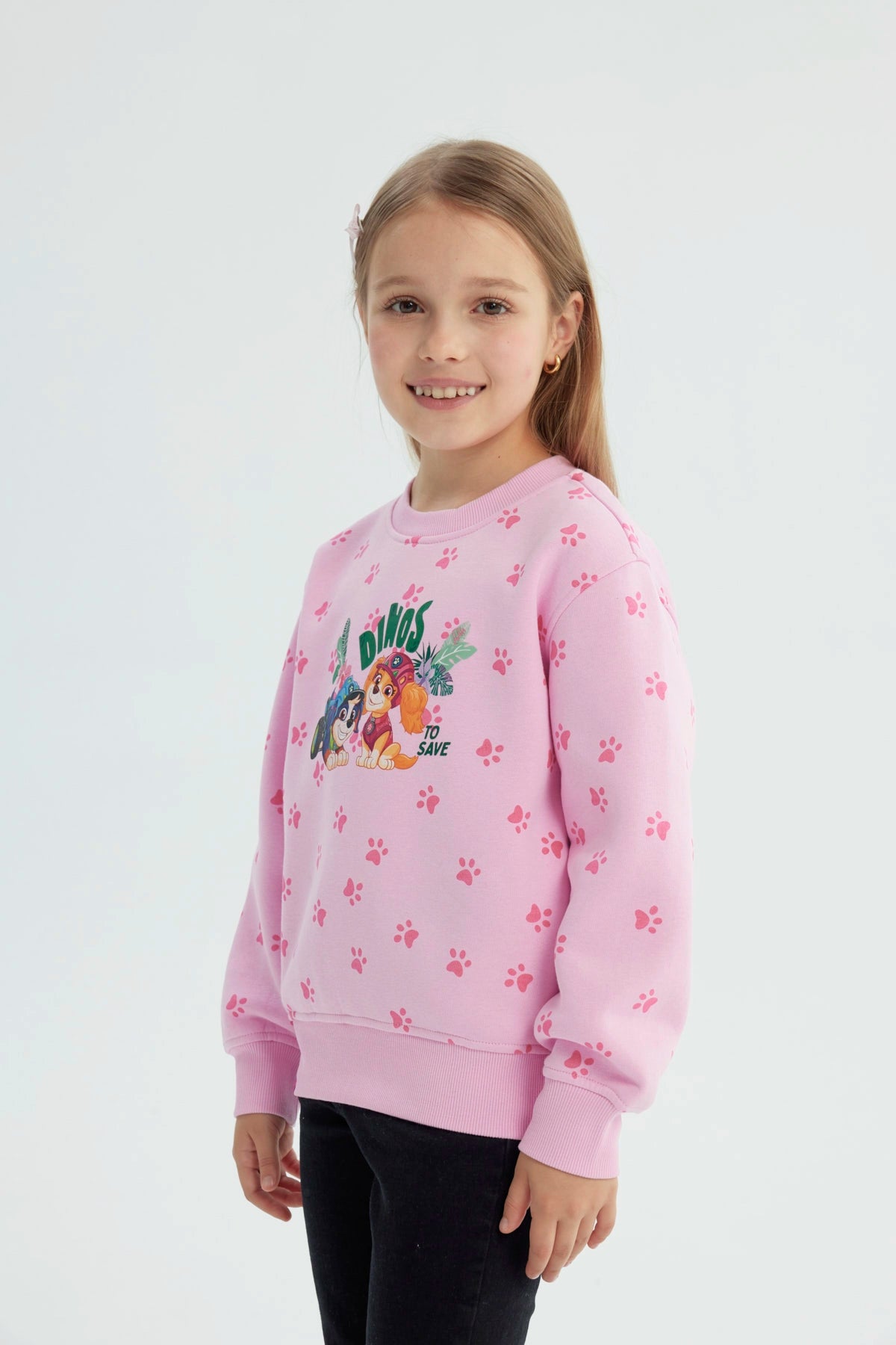 Polerón Niña Paw Patrol Rosado