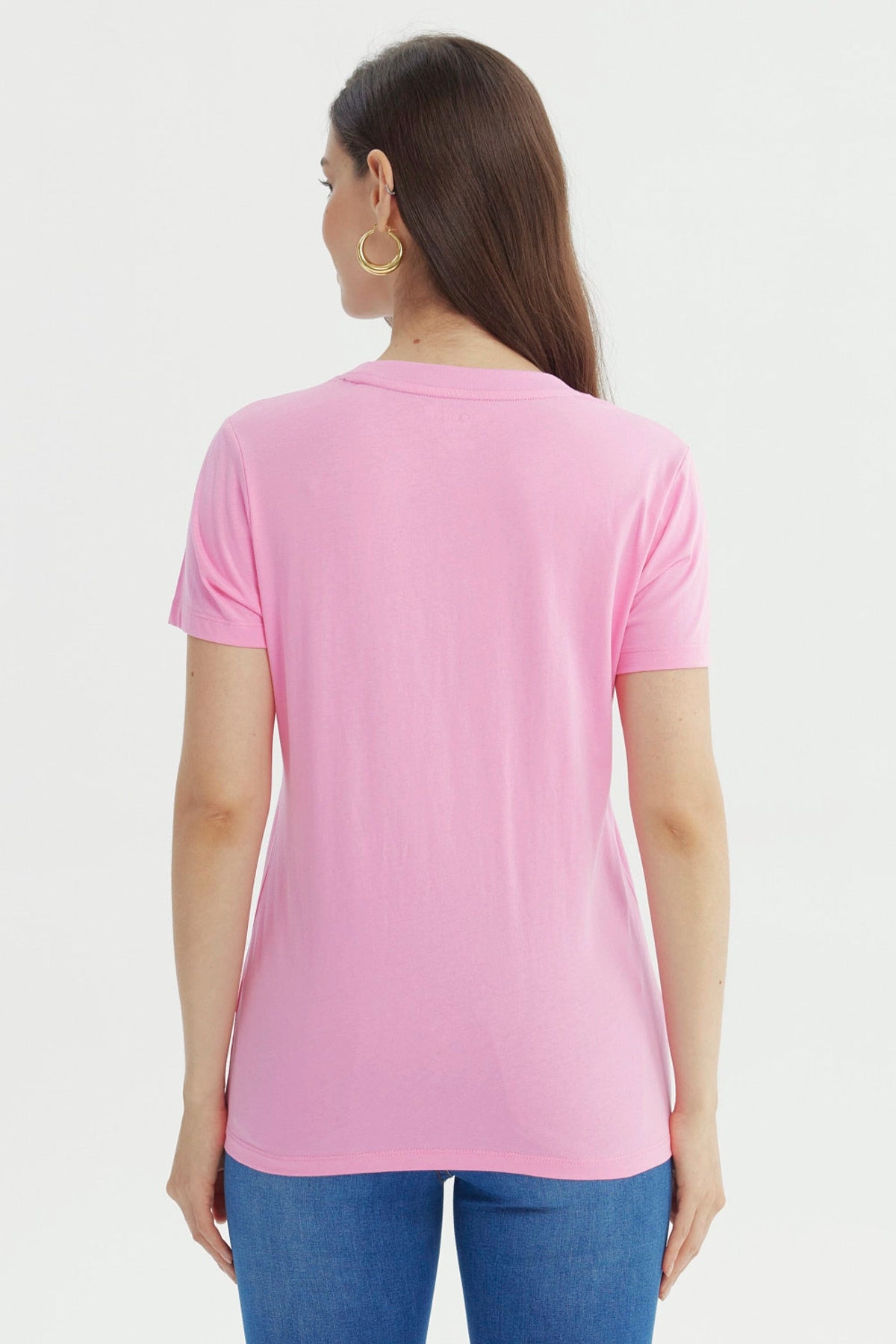 Polera Mujer Hello Kitty Rosado